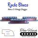Tone Hatch Handwound Guitar Pickups Blues Stratocaster Set, Strat Hand Wound A5