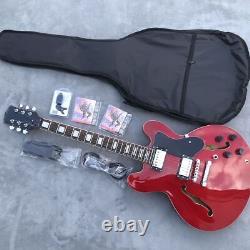 Top Factory Customization Half Hollow Jazz Electric Guitar Set New High Quality