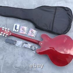 Top Factory Customization Half Hollow Jazz Electric Guitar Set New High Quality