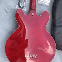 Top Factory Customization Half Hollow Jazz Electric Guitar Set New High Quality