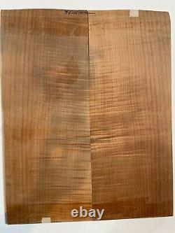 Torrified Maple Guitar Golden Honey Colored Back and Side Set Luthier Tonewood