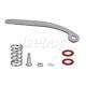 Tremolo Arm Wrench Chrome Plated Zinc Alloy Silver For Electric Guitars