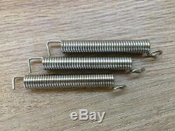 Tremolo Springs for guitars. Brand new set of 3. From Warman Guitars