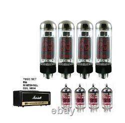 Tube Set Marshall DSL 100H electric guitar amplifier Apex Matched JJ Electronics