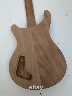 Unfinished 1 Set Electric guitar body and neck mahogany 22fret kit for PRS style
