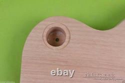 Unfinished Guitar Body Flame Maple Mahogany DIY Electric Guitar Set In #US
