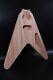 Unfinished Guitar Body Mahogany Wood Diy Guitar Project Flying V Set In Heel Hh