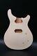 Unfinished Guitar Body Mahogany Flame Maple Wood Diy Electric Guitar Set In #us