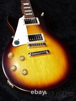 Used 2023 Gibson Les Paul Tribute Satin Tobacco Burst Lefty HH 3.84kg WithGB