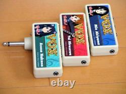 VERY RARE! JAPAN LIMITED VOX amPlug K-ON! 3 Set Mio Yui Azusa Guitar Effects Amp