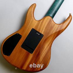 Valenti Guitars Nebura Carved MahoganyBody GoldHardware CobalyGreen #15 #GG40w