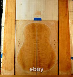 Veryold KY beautiful curly hard maple tonewood guitar luthier set back and sides