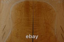 Veryold KY beautiful curly hard maple tonewood guitar luthier set back and sides