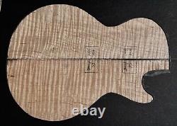 Vintage Eastern Maple Ribbon Flame Matched Top Set LP Beauty Of The Burst