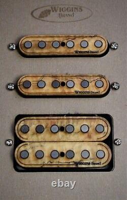 Wiggins Brand Stratocaster HSS pickup set, Made to order