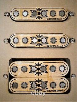 Wiggins Brand Stratocaster HSS pickup set, Made to order