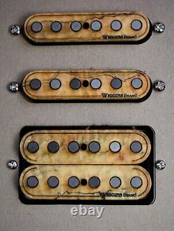 Wiggins Brand Stratocaster HSS pickup set, Made to order