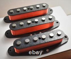 Wiggins Brand Stratocaster pickup set, Over wound 73's, hand wound