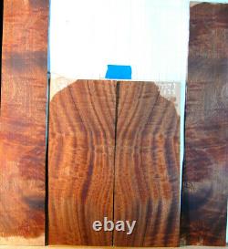 Wild pomelle quilted sapele tonewood guitar luthier set back sides