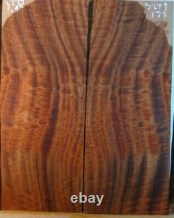 Wild pomelle quilted sapele tonewood guitar luthier set back sides