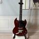 Wine Red Sg Electric Guitar P90 Pickup Set In Joint Special Bridge