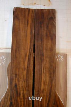 X-fancy curly eastern black walnut tonewood guitar luthier set back sides AAAA