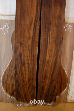 X-fancy curly eastern black walnut tonewood guitar luthier set back sides AAAA