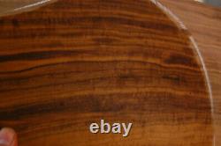 X-fancy curly eastern black walnut tonewood guitar luthier set back sides AAAA