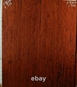 X-fine curly quartered curly Bubinga tonewood guitar luthier set back sides