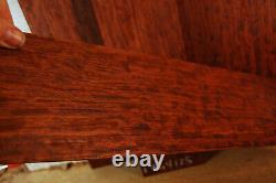 X-fine curly quartered curly Bubinga tonewood guitar luthier set back sides