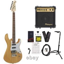 YAMAHA Pacifica 612 VIIX YNS Yellow Natural SatinPhotogenic Beginner Set with PG