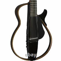 YAMAHA Silent Guitar SLG200S TBL (Translucent Black) & Soft Case set from JAPAN