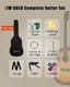 Zjw Gold 41 Acoustic Guitar For Adults Teens & Beginners. Complete Bundle & Bag