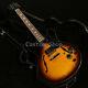 Zuwei 335 Electric Guitar Coil Tapping Equipped Maple Top Semi Hollow Sunburst