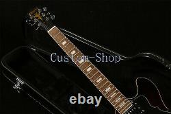 ZUWEI 335 Electric Guitar Coil Tapping Equipped Maple Top Semi Hollow Sunburst