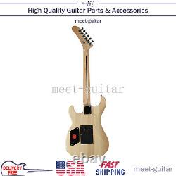 ZUWEI Unfinished Electric Guitar Kits DIY Build Part Set Maple Neck USA Shipping
