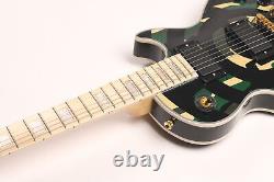 Zakk Custom Style Electric Guitar Military Green Set In 2H Pickups Fast Shipping