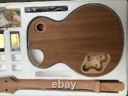 1 Ensemble Diy Unfinished Guitar Neck And Body For Lp Style Guitar Kit