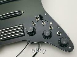 1 Set Dual Rail Ssh Guitar Charged Multitone Pickguard Fender Stratocaster