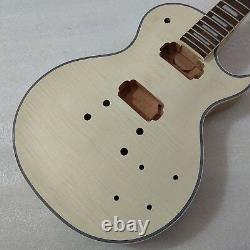 1 Set New Inachevé Electric Guitar Neck And Body For Lp Style Kits De Guitare