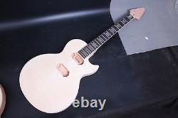 1set Ahogany Guitar Body Guitar Neck 22fret 24.75inch Set En Talon Flying V Head