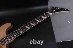 1set Ahogany Guitar Body+maple Guitar Neck Diy Electric Guitar Project
