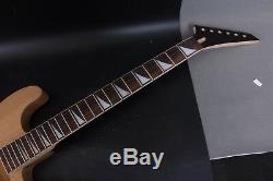 1set Corps Acajou Guitare + Érable Guitare Électrique Manche Diy Projet Guitare