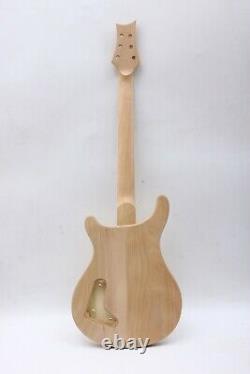 1set Guitar Kit Ahogany Guitar Body Collier Rosewood Fretboard 22fret