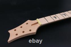 1set Guitar Kit Encolure De Guitare 22fret Ensemble D'érable Matelassé Pour Le Corps De Guitare En Bricolage Talon