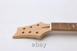 1set Guitare Électrique Kit 22 Fret Guitar Neck Body Maple Mahogany Curved Top Diy