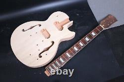1set Guitare Électrique Kit Guitar Neck Body Maple Mahogany 22 Fret Pièces De Guitare