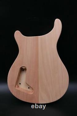 1set Guitare Électrique Kit Guitar Neck Body Maple Mahogany Wood 22fret 24.75inch