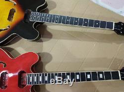 2 Jeux De Manche Et Corps De Guitare Finis Pour Kits De Guitare De Style Es335