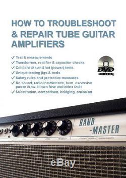 4dvd Ensemble Fix Troubleshoot Amplificateur Valve Repair Tube Guitar Amp Pour El84 6l6